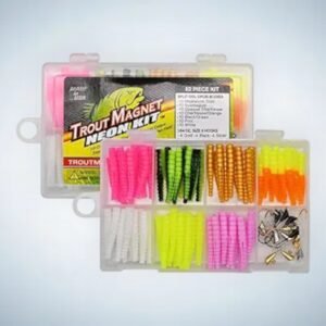 Trout Magnet 82 Piece Neon Fishing Kit
