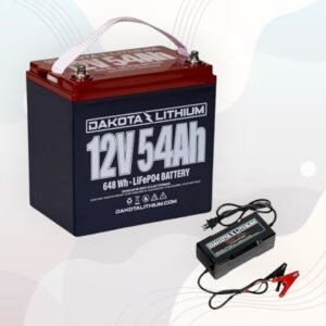 Dakota Lithium – 12V 54Ah Deep Cycle Battery