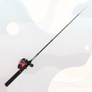 Zebco 202 Spincast Reel and Telescopic Fishing Rod Combo